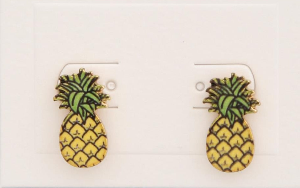 Pineapple Stud Earrings