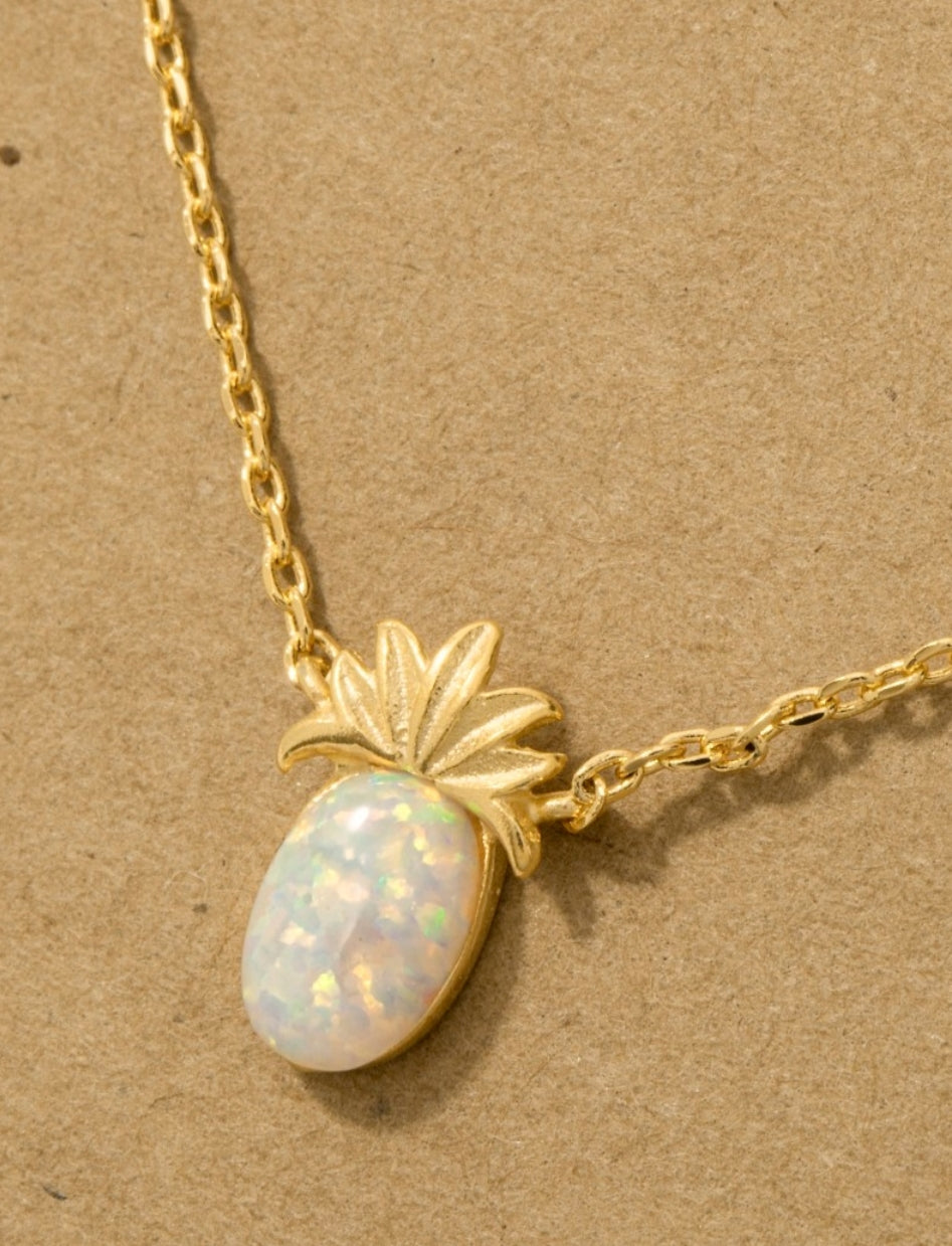 Sweet Pineapple Pendant Necklaces